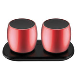 Maxbell 2 in 1 Speaker Wireless Bluetooth Speaker Sound Box Rechargeable Red