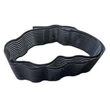 Maxbell Breast Compression Band for Women Breast Support Wrap for Fitness Running Black