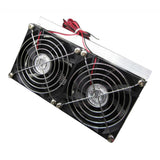 Max Thermoelectric Peltier Refrigeration Cooling System DIY Kit Double Fan