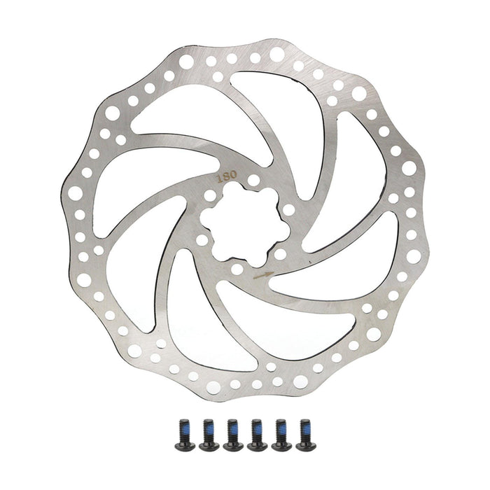 Maxbell Bike Disc Brake Rotor Heat Dissipation Brake Replacement Hollow Bike Braking 180mm