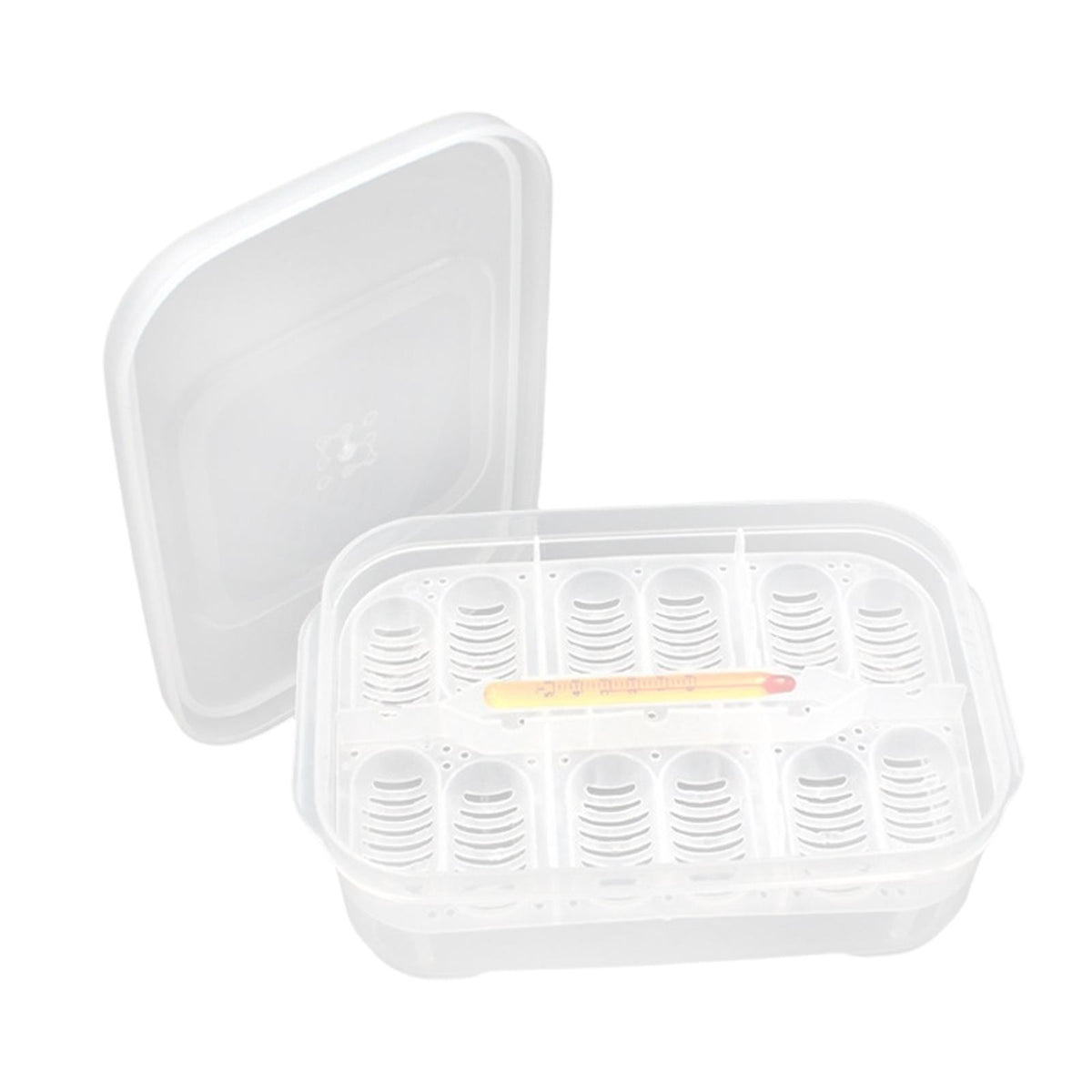 Maxbell Reptile Incubator Tray Lizard Python Thermometer 12 Egg Container DIY Gecko
