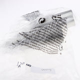 Maxbell 2Pieces Reusable Aluminum Empty Pump BottleS for Bathroom Travel hotel Clear