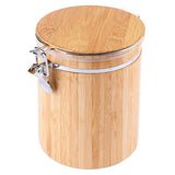 Maxbell Airtight Canister Bamboo Tea Coffee Sugar Flour Canisters Food Storage Jar M