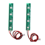 Maxbell 2pcs RC Aircraft Led Light Bars Board Kits for WLtoys XK X450 Spare Parts