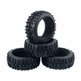Maxbell 4x RC Car Tires Set Wheel Rims Tyre for Tamiya 1/10 RC Car Accessories