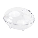 Maxbell Hamster Sand Bath Toilet Pet Bathroom Bath House for Squirrels Gerbil Mice 17cmx12.2cmx10.6cm