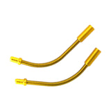 Maxbell 2x Pair V Brake Noodles Cable Guides Mountain Bicycle Bike Front Rear Gold
