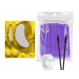Maxbell 4 in 1 Professional Beginner Grafting Eye Lash Eyelash Extensions Set Purple