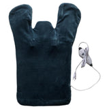 Maxbell Electric Heat Shawl Relief Massaging Heat Wrap Electric Heat Pad Blue