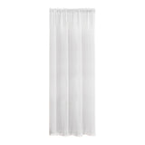 Maxbell White Yarn Curtain 140Cmx175cm for Farmhouse Bedroom Living Room