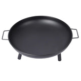 Maxbell Cast Firepit Large Sturdy Stand for Backyard Hiking Traveling