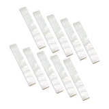 Max Pack of 10 Decorate Inlay Material White Mother of Pearl Shell Blanks 2mm