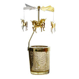 Max Maxb Romantic Candle Holder Stand Spining Tealight Candlestick  Unicorn