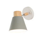 Maxbell Wall Sconce Lighting E27 Light Fixture Bedside Lamp for Stairs Corridor Gray