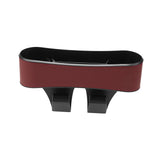Maxbell Car Seat Gap Filler Organizer Storage Pockets for Keys Cellphone Wallet Red