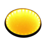 Maxbell Light Display Base Strong Round Durable for Jewelry Models Collectibles yellow