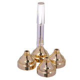 Maxbell Trumpet Mouthpiece 4 Sizes Set 3C 5C 7C 1-1/2C Gold Plated Mouth Pieces Kit