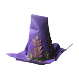 Maxbell Fashion Halloween Hat Cosplay Costume for Dress Up Clothing Props purple