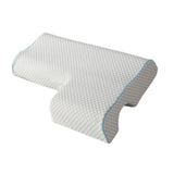 Maxbell Ergonomic Couples Pillow for Friends Couples Birthday Gift Rhombus Left