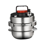 Maxbell Small Pressure Cooker 5 Minutes Quickly Cooking for All Hob Types 1.4L