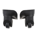 Max 1 Pair Universal Swivel Luggage Suitcase Wheel Replacement Caster Small Size