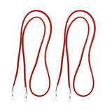 Maxbell 2X Anti-slip Eyeglass Sunglass Rope Cord Strap Spectacles Retainer Red