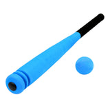 Maxbell Sponge Baseball Bats Toy soft small Youth Baseball Toy for parks travel Indoor Blue