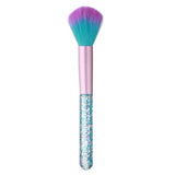 Maxbell Acrylic Nail Art Dust Cleaner Brush Makeup Powder Remove Tool Green