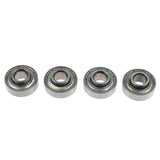 Max Maxb 4 Pieces Wheelchair Front Caster Wheel Bearings Shielded for Smoother Ride