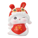 Maxbell Rabbit Piggy Bank Animal Bunny Figures Moneyboxes Sculpture Money Case StyleC Size  M