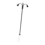 Maxbell 1:87 Miniature Street Light Model Micro Landscape Fairy Garden Accessories Black