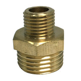Max Brass Hex Nipple Fitting Adapter Male Thread Water Oil Connector 2 points