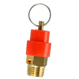 Max 1/4 Brass Air Compressor Pressure Safety Relief Valve Release Regulator