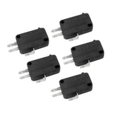 Max 5 Pieces 15A 250VAC V-15 Button SPDT 1NO 1NC Micro Switch Silver Contact