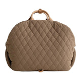 Maxbell Pet Tote Bag Travel Transport Bag Pet Carrier Bag Hiking Bag Dog Carrier Bag L Brown