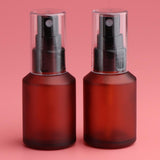 Maxbell 2x Refillable Travel Empty Glass Perfume Spray Bottle Atomiser Pump 30 ml