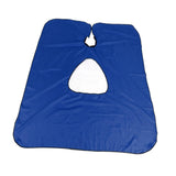 Maxbell Hairdressing Cape Comfortable Convenient Visible Apron for Barber Shop blue