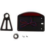 Maxbell 12V LED Motorcycle Turn Signal Brake License Plate Integrated Tail Light