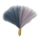 Maxbell 6x Artificial Dried Flower Arrangement Vase Filler for Home Decor blue green gray