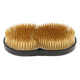 Max Big Ikebana Kenzan Flower Frog Brass