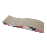 Maxbell Corrugated Scratching Bed Foldable Scratch Pad Cat Scratcher Cardboard