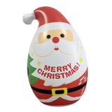 Maxbell Inflatable Christmas Santa Claus Tumbler Toy for Indoor Patio Decoration