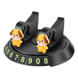 Maxbell 2 in 1 Temporary Parking Card Number Plate Car Phone Holder for Parking Style E