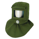 Maxbell Labor Face Shield Sand Blasting Hood Shawl Cap Anti Dust Anti Wind for Dust