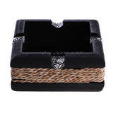 Max Practical Boutique Vintage Wood Cigar Ashtray Handmade Cigar Ashtray M