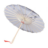 Maxbell Oiled Paper Umbrella 70cm Ancient Dance Umbrella for Costumes Parties Events Style B