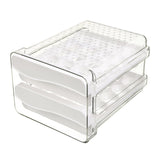 Maxbell 2 Tier Egg Holder Stackable Eggs Tray Bins for Countertop Shelf Drawer