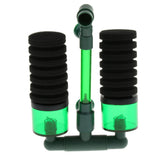 Max Air Pump Double Sponge Water Filter for Aquarium Fish Tank S