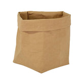 Max Washable Kraft Paper Bag Plant Flower Pot Storage Bag 25x25x40cm Brown