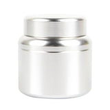 Max Aluminum Storage Box Coffee Tea Tins Canisters With Airtight Lids Silver